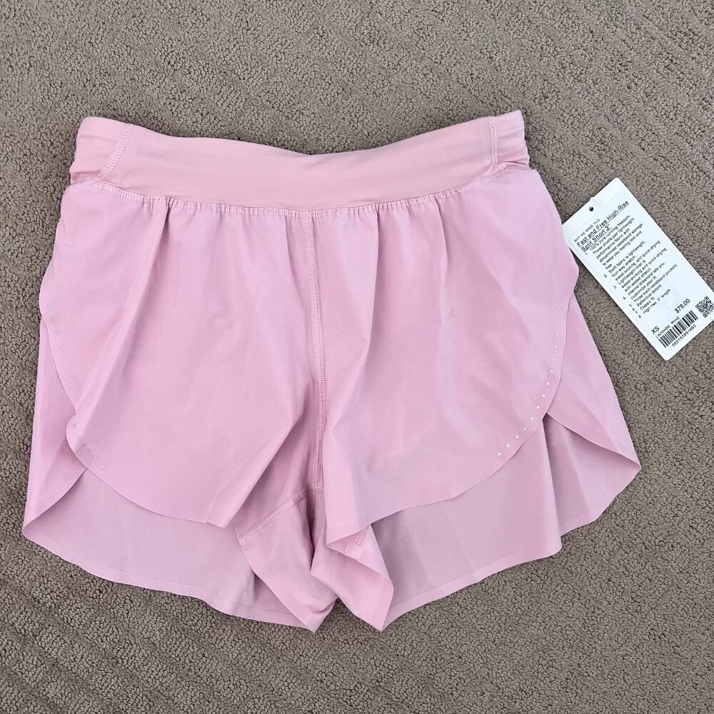 Lululemon | Fast and Free High-Rise Classic-Fit Split Short 3" - NWT 🤩 - Picture 7 of 10